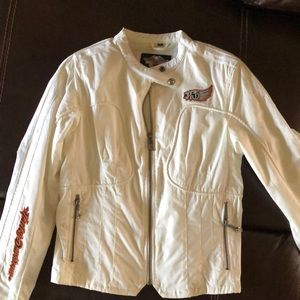 Gorgeous white Harley Davidson jacket